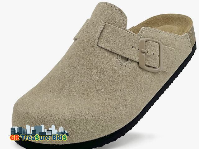 Lot 111-57727 - New Clogs Boys Girls Sandals Cork Footbed Toddler Slip-on Slippers Indoor Outdoor Cute Sandals Class...