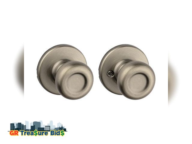 Lot 111-43612 - Tylo Antique Brass Hall/Closet Door Knob