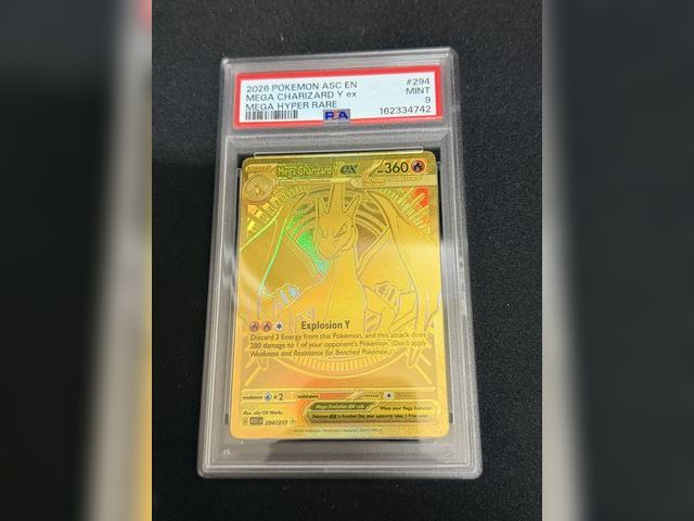 Lot 112-0321-D - Mega Charizard #294 PSA 9