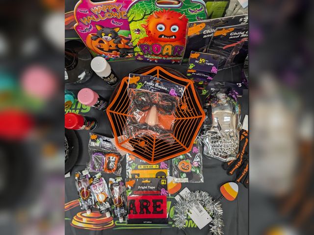 Lot 112-0567-31C-1 - Lot of assorted Halloween merchandise. All brand new. MSRP $50+. See pictures for reference.