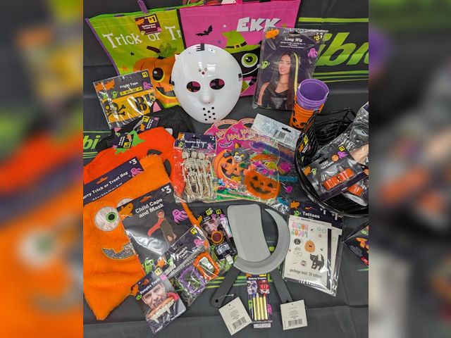 Lot 112-0564-31C-1 - Lot of assorted Halloween merchandise. All brand new. MSRP $50+. See pictures for reference.