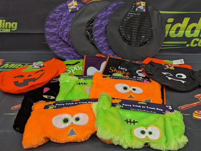 Lot 112-0553-31C-1 - Lot of assorted Halloween merchandise. All brand new. MSRP $25+. See pictures for reference.