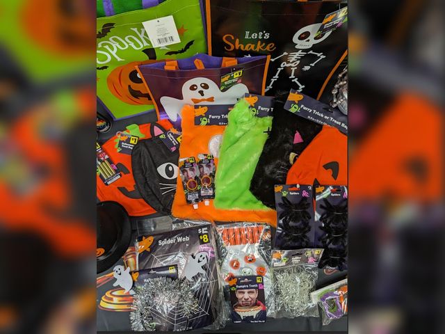 Lot 112-0565-31C-1 - Lot of assorted Halloween merchandise. All brand new. MSRP $50+. See pictures for reference.