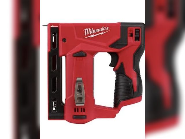 Lot 112-0106-21a - Milwaukee m12 t50 staple gun.