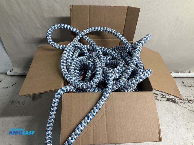 Lot 2-27603 - Box of assorted length Arborist Rope