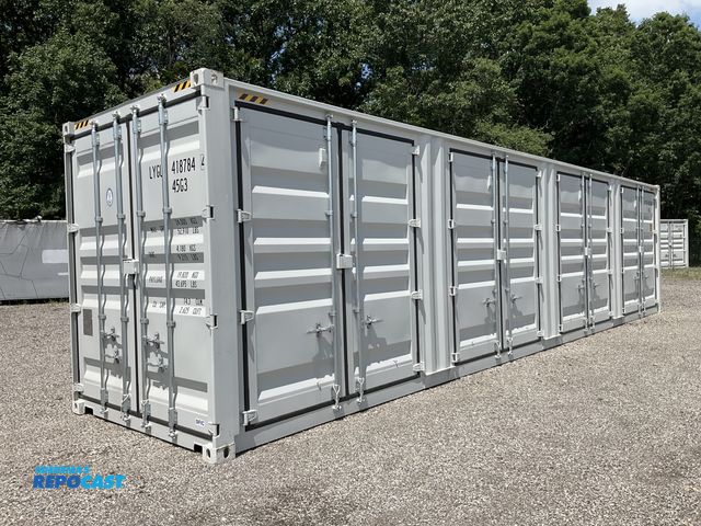 Lot 2-10300 - 2026 High Cube 40’L x 8’W x 9’ 6”T Metal Shipping/Ground Container