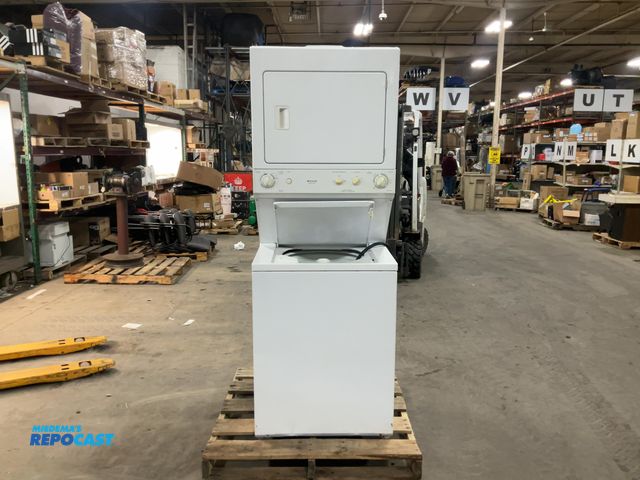 Lot 2-77980 - Frigidaire  Stacked Washer Dryer combo Washer & Dryer Set