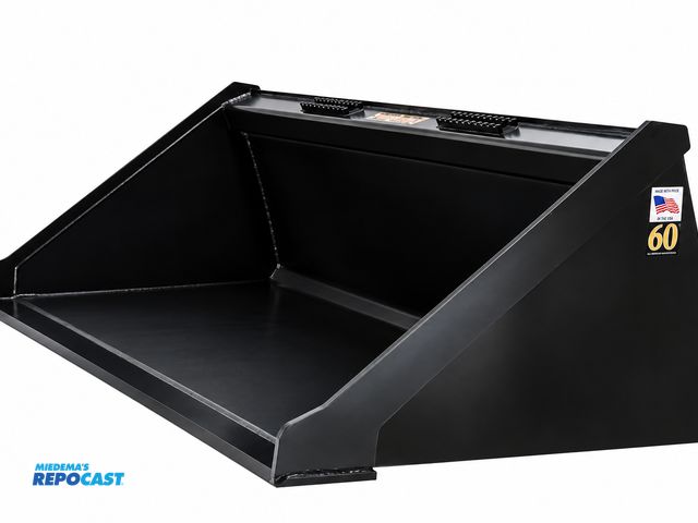 Product 2-3016 - New Tomahawk 60" Skid Steer Bucket, Universal Quick Attach