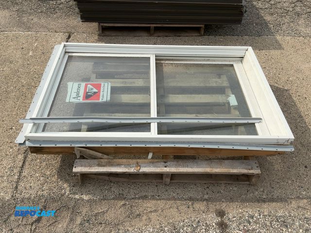 Lot 2-27247 - Anderson window. N.O.S. Rough opening 57H x 38W. No screen.