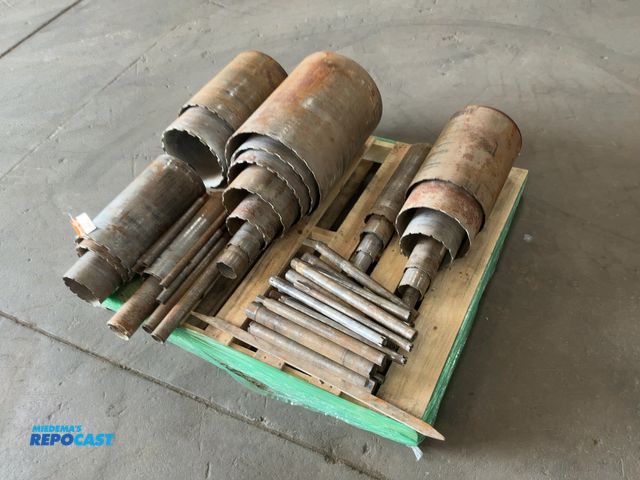 Lot 2-40462 - Large Lot of Assorted Used Concrete Core Drill Bits, 14" diameter and smaller, approx. (50) total