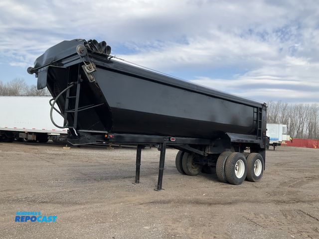 Lot 2-11010 - 2001 Ravens 22’ Frameless Dump Semi Trailer