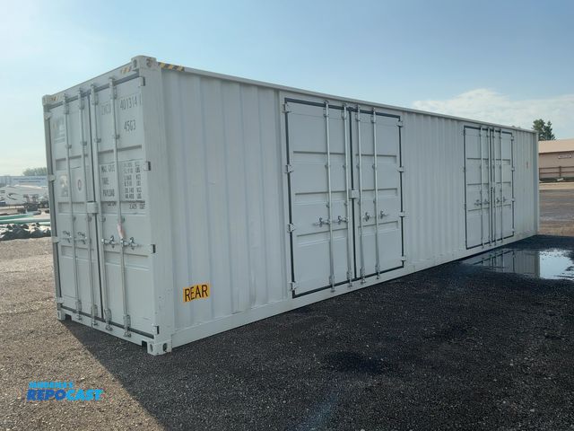 Lot 2-40637 - 2026 40’L x 8’W x 9’ 6”T High Cube Shipping/Ground Container, swing doors on one end and two sets of...