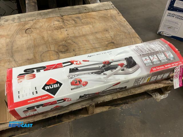 Lot 2-21981 - Rubi SpeedN 28 Tile Cutter, 28" Cutting Length, 20"x20" Diagonal Cut, 3/16"-5/8" Cutting Height, 5/1...