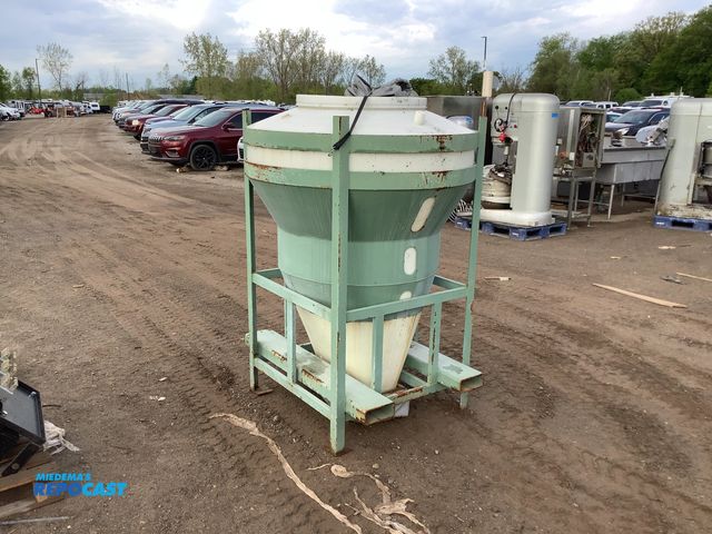 Lot 2-35935 - Forkable 45” L x 45” W x 66” T Industrial Dry Bulk Material Hopper
