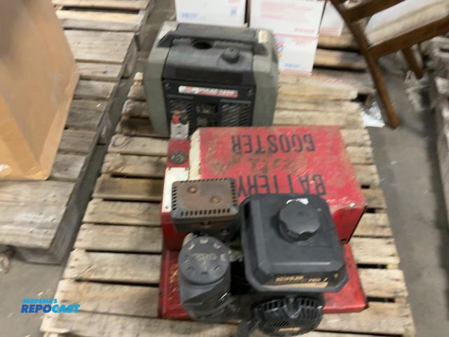 Lot 2-67378 - Commercial gasoline powered battery booster, and a jump starter