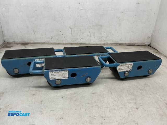 Lot 2-35731 - (4) Industrial Machinery Movers, 5000 lbs capacity