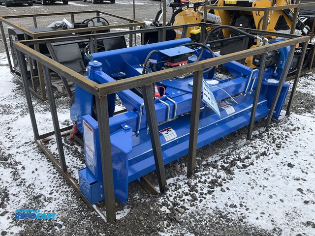 Lot 2-44831 - New AGROTK SSSCR72 Skid Steer Soil Conditioner Quick Attach Hydraulic Powered