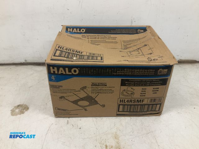 Lot 2-24669 - Halo 4” new construction light mounting frames