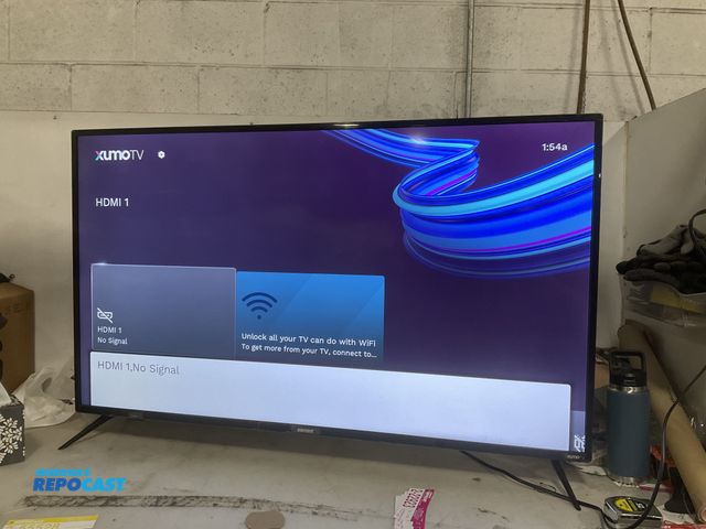 Lot 2-55528 - (2) televisions. Element 55”: powers on but no remote control to test other functions. Onn Roku 24” ...