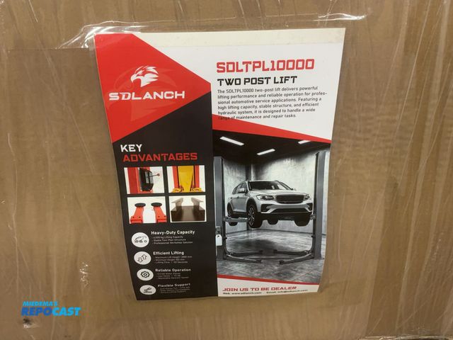 Lot 2-41608 - New SDLANCH Model TPL10000 Two Post Lift, 4500 KG Lifting Capacity, 1800mm Lifting Height, 220/380 V...