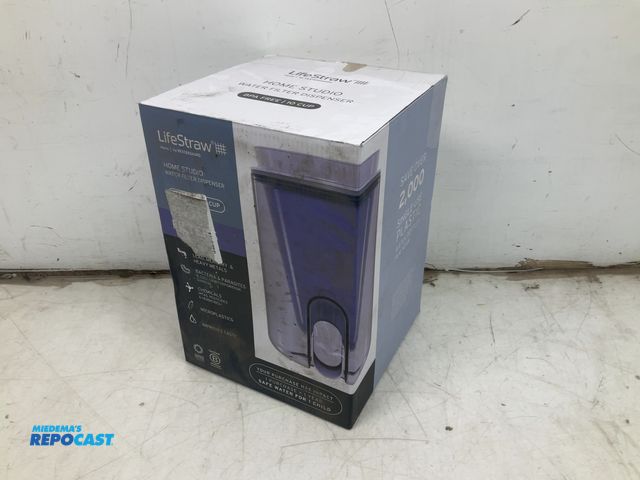 Lot 2-17143 - Life Straw  Home Studio  Water Filter Dispenser