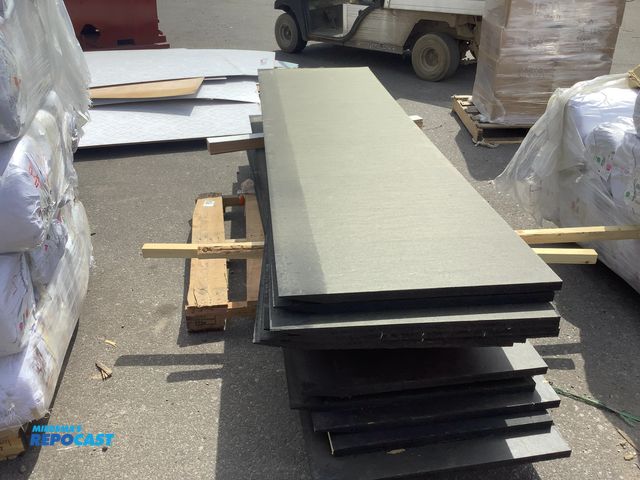 Lot 2-76898 - Skid slid-out Floor black (15) with measurements of approximately 8ft x 26in