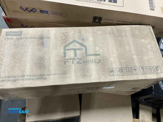 Lot 2-96674 - Brand New Black Wooden Furniture, unknown type, #FBC0001BK