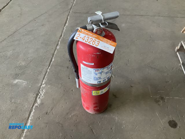 Lot 2-43263 - Badger 20lb dry chemical fire extinguisher, last inspected in 2024