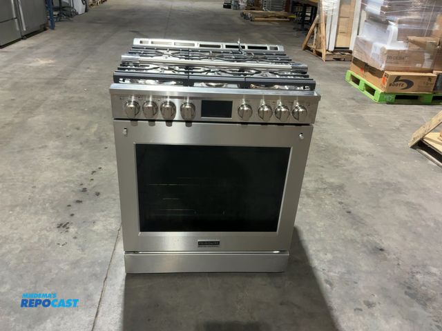Lot 2-46487 - 1 Frigidaire PCFG3080AF Professional 30 inch Gas Range with 6 Burners, 6 cu. ft. Oven Capacity, Air ...