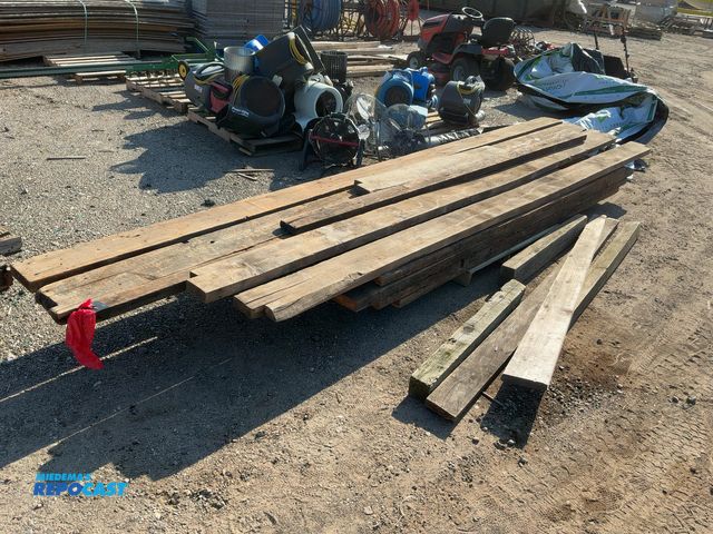 Lot 2-96728 - Skid of (27) Old Rough Sawed Barn Wood Boards