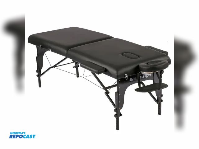Lot 2-94475 - Best Massage Model BMC-700 Black Collapsible Massage Table