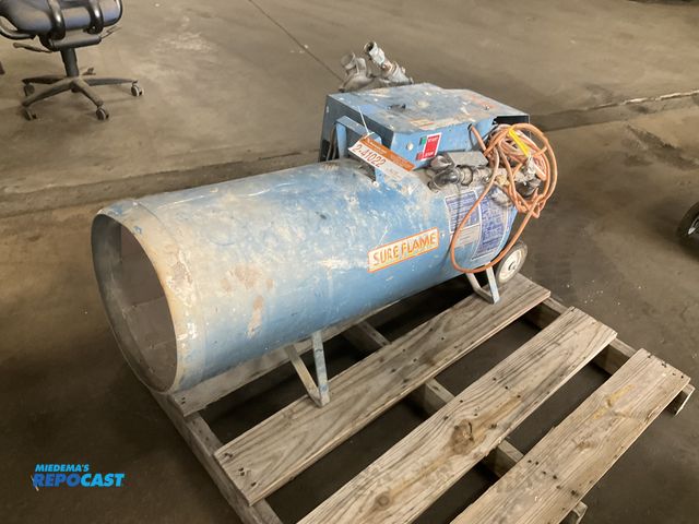 Lot 2-41022 - Heat Wagon Sure Flame Construction Heater Model S405, 400,000 btu, use natural gas or propane, 115 v...