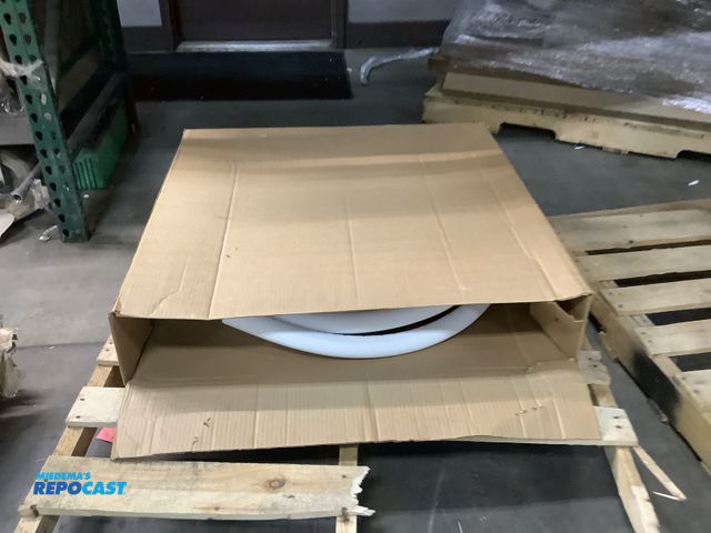 Lot 2-33112 - line set copper 5/8" x 1/2" x 3/8" white insulated, each coil is 27' long- working