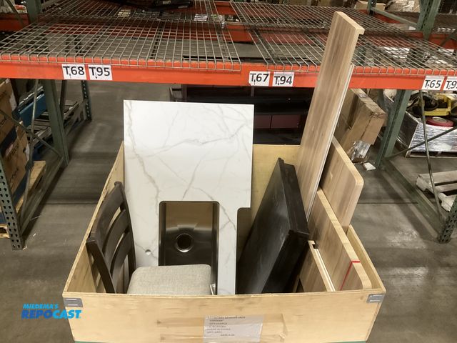 Lot 2-63174 - New Chair , Sinks, Tabletops, and More