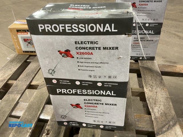 Lot 2-33573 - (2) New in Box X2600A Electric Mixers, 1200W, 0-950 RPM, 14mm