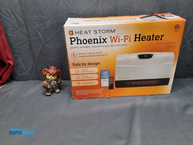 Lot 2-11403 - HEAT STORM PHOENIX WI-FI HEATER