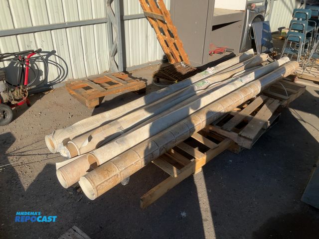 Lot 2-76385 - 12x20’ role of benchmark canyon sunset vinyl flooring, 12x5 role of Jumpstart coral bay vinyl floori...