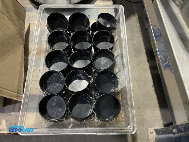 Lot 2-55049 - Lot of (30) 4” spring form cake pans (2” depth)