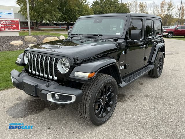 Lot 2-49672 - 2021 Jeep Wrangler Unlimited Sahara 4XE SUV 4x4