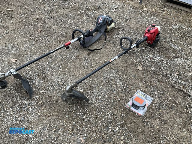 Lot 2-69784 - Troy built xp 4 cycle weed wacker, yard machines ast weed wacker and a echo high capacity speed fed ...