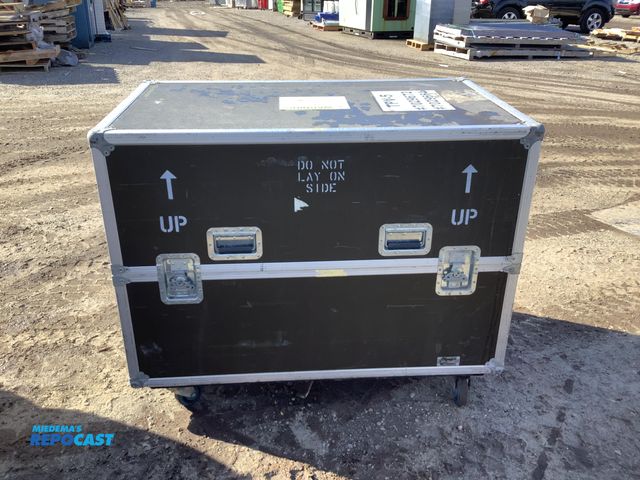 Lot 2-73087 - 49” W x 29” L x 39” T Rolling Latching TV Case