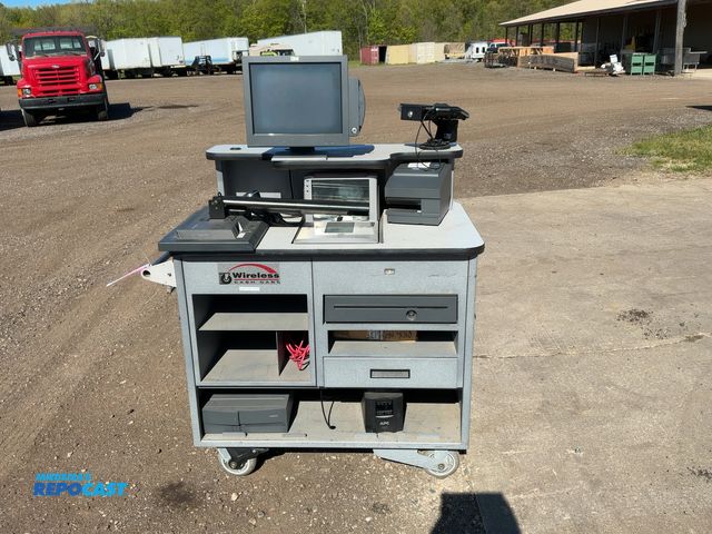 Lot 2-22887 - Wireless Cash Cart Checkout Station