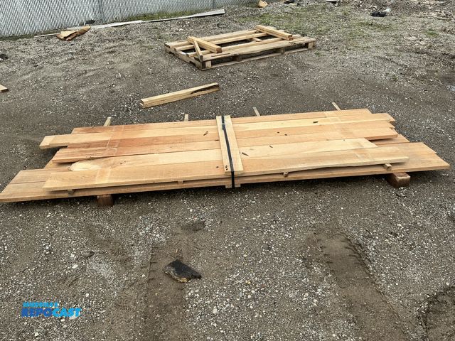 Lot 2-93635 - 2-layers of 4/4 Cherry Boards - approx. 41"w x 8-9' long