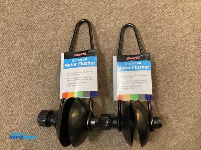 Lot 2-91275 - Two new Sea Fit Universal Motor Flushers. Flush away sand, salt, silt, and mud from your engine. Tun...