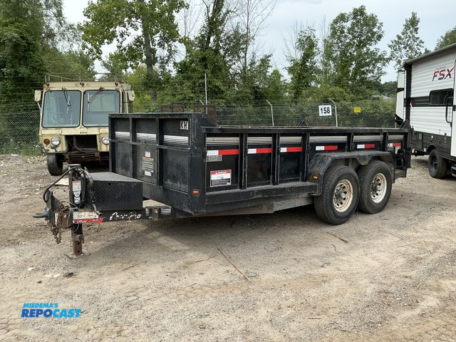Lot 2-28537 - 2015 Corn Pro Dump trailer