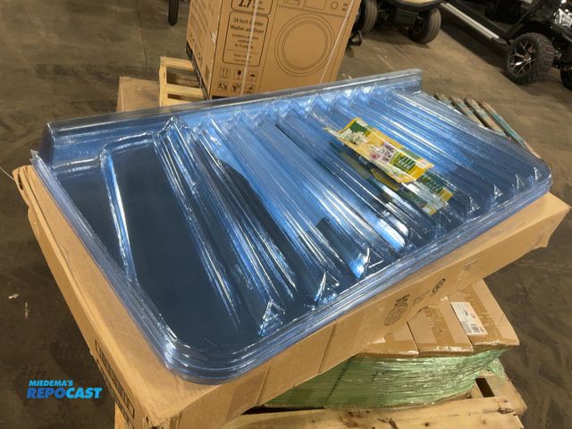 Lot 2-23383 - (4) MacCourt Low Profile Window Well Covers, 5725R, 57”x25” Rectangular