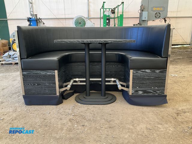 Lot 2-11208 - Authentic Court Side Suite Seats from Little Caesars Arena 4 Person Booth with Table.