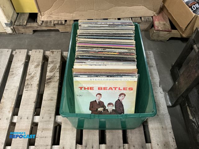 Lot 2-77093 - Lot of approx. (85) Record Albums: Mostly Rock, Zeppelin, Beatles, Aerosmith, Moody, Uriah Heep, Etc...