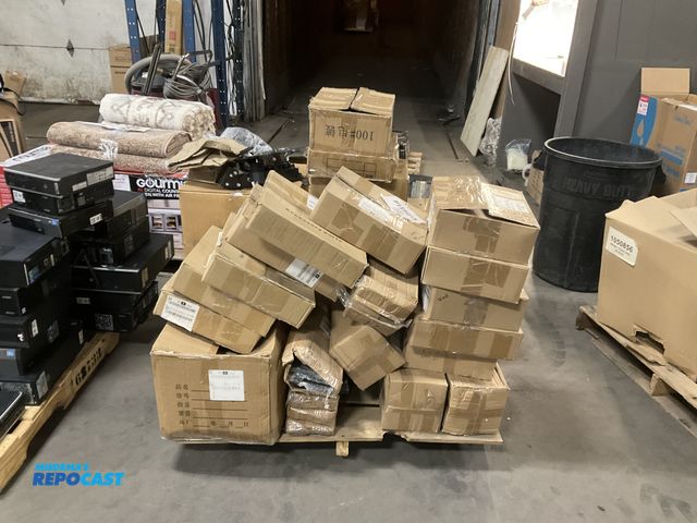 Lot 2-74170 - Skid Lot of Assorted Style and Color Office/Gaming Chair Parts Including Arms, Lifting Mechanisms, E...