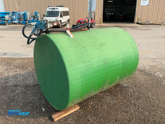 Lot 2-40228 - 500 Gallon Steel Diesel Fuel Tank with GPI Model 150S 12 Volt Pump, filter, hose, and nozzle, tank i...